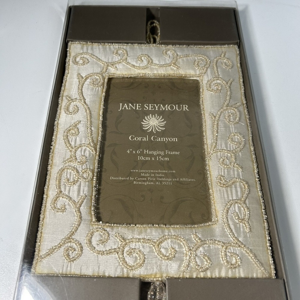 Jane Seymour Coral Canyon 4x6" Hanging‎ Photo Frame Made In India